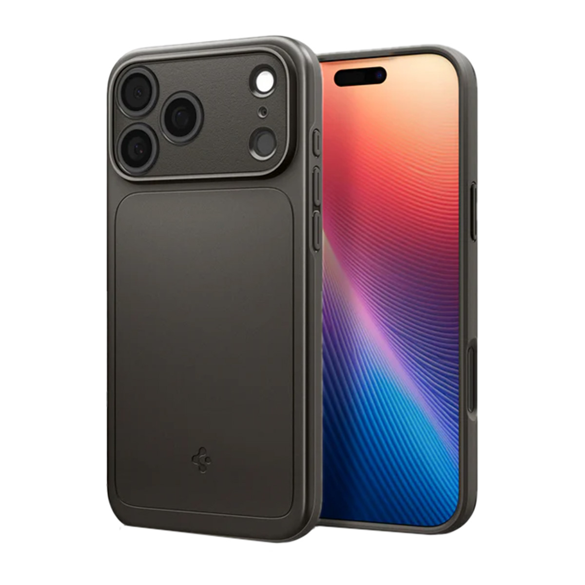 Spigen Thin Fit Backcover MagSafe voor de Apple iPhone 17 Pro - Gunmetal