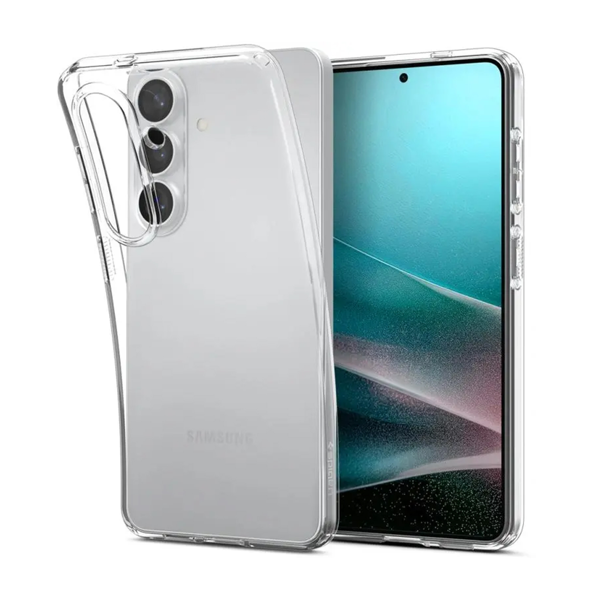 Spigen Liquid Crystal Backcover voor de Samsung Galaxy S26 - Crystal Clear