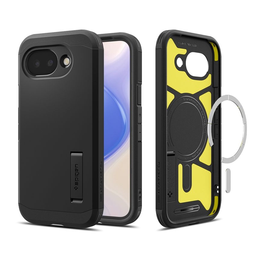 Spigen Tough Armor Backcover MagSafe voor de Google Pixel 10a - Black
