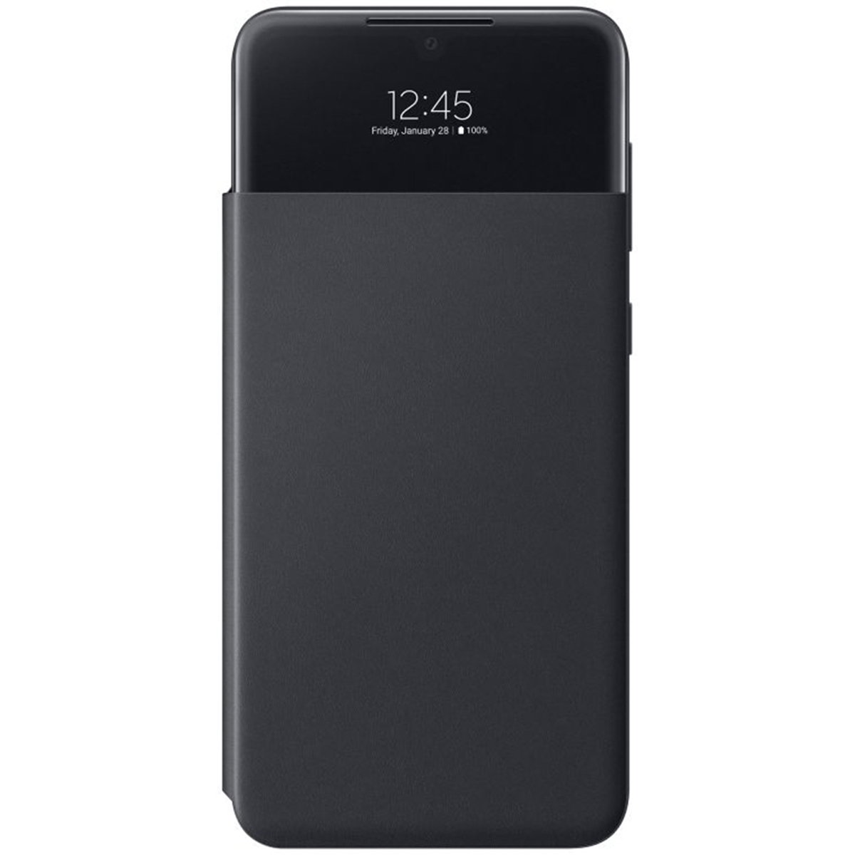 Samsung Originele S View Cover voor de Galaxy A33 - Zwart