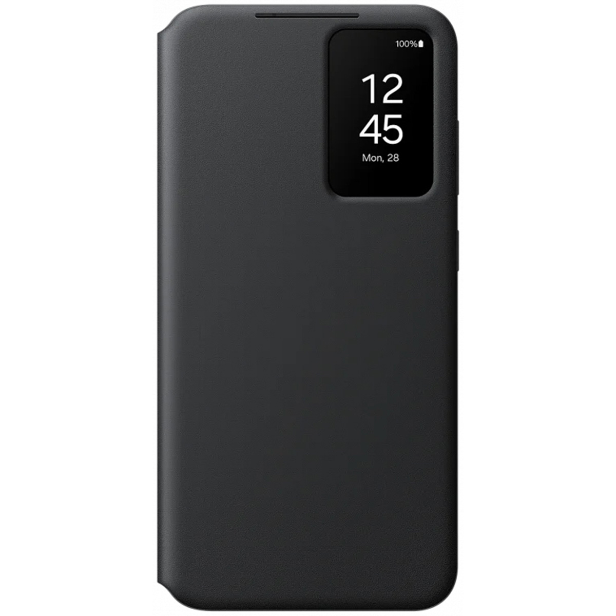 Originele S View Cover voor de Samsung Galaxy S24 Plus - Zwart