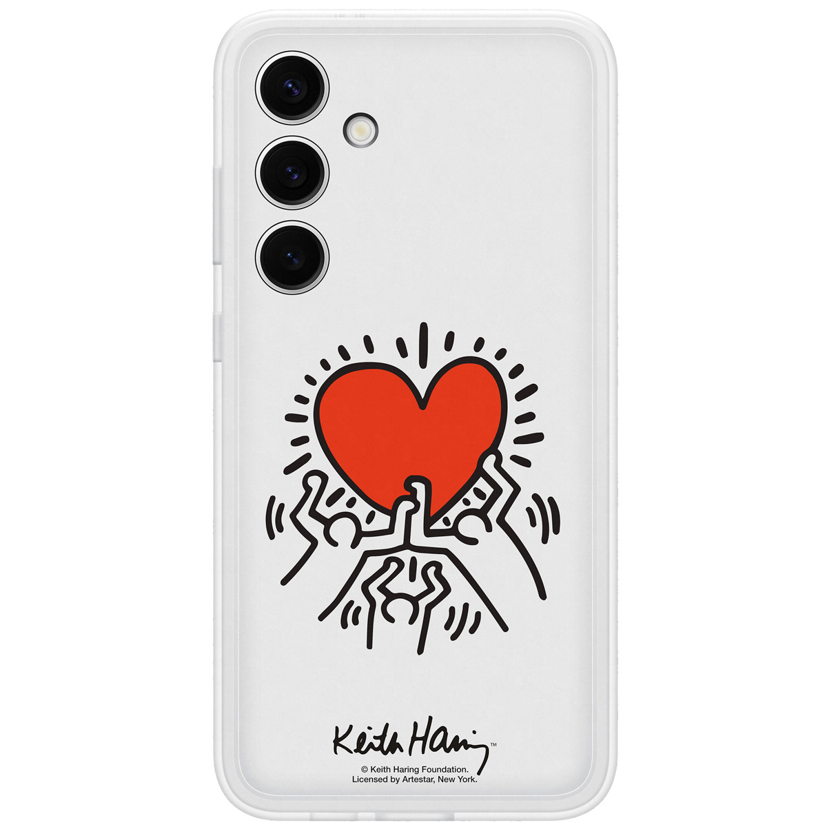 Coque Suit originale Samsung Galaxy S24 Plus - White