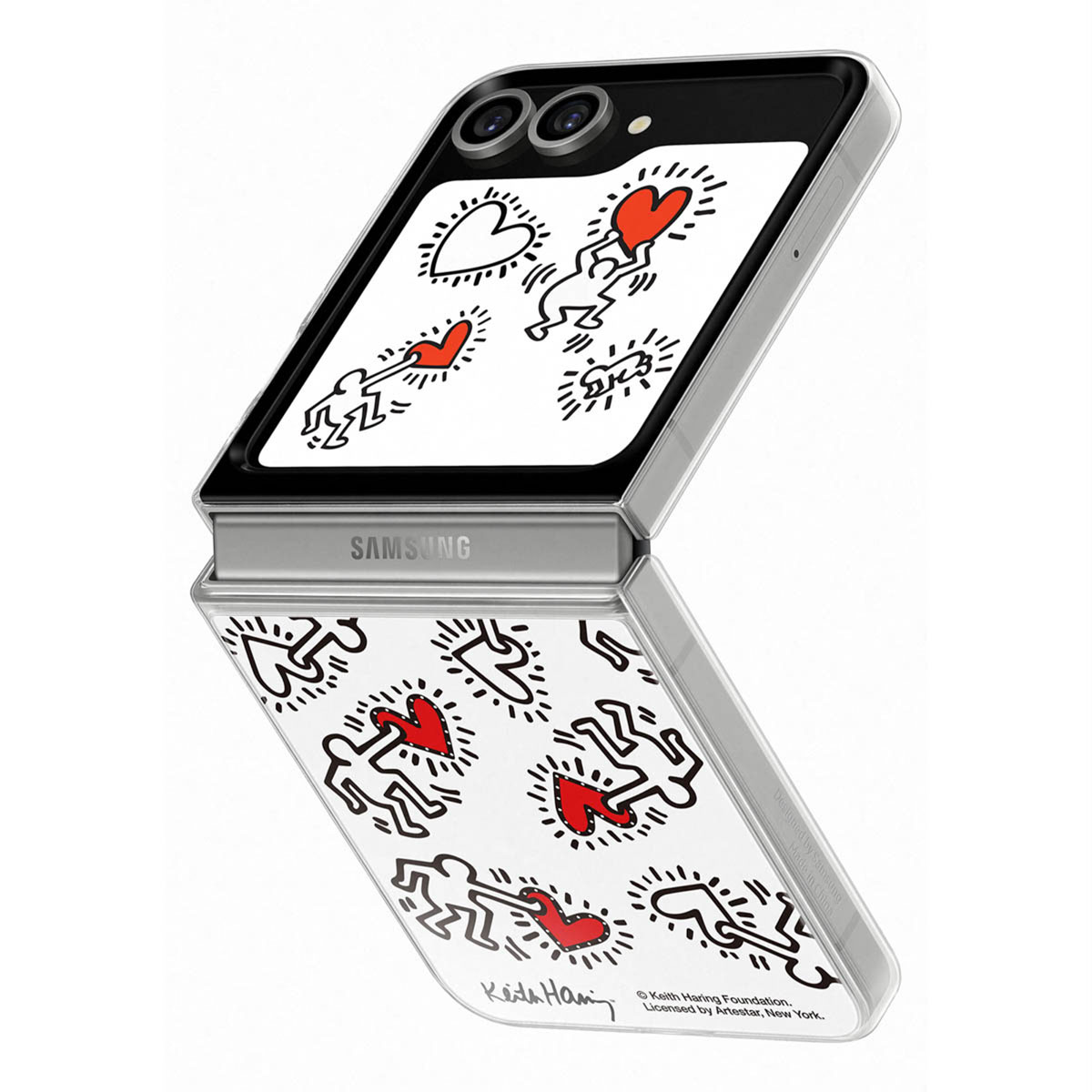 Coque FlipSuit originale Samsung Galaxy Z Flip 6 / Flip 7 FE - White