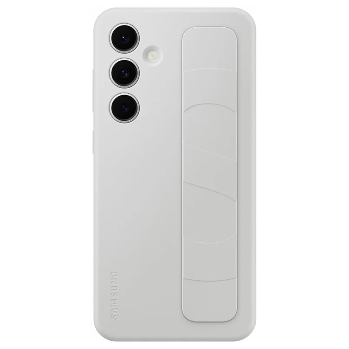 Originele Standing Grip Case voor de Samsung Galaxy S24 FE - Grijs