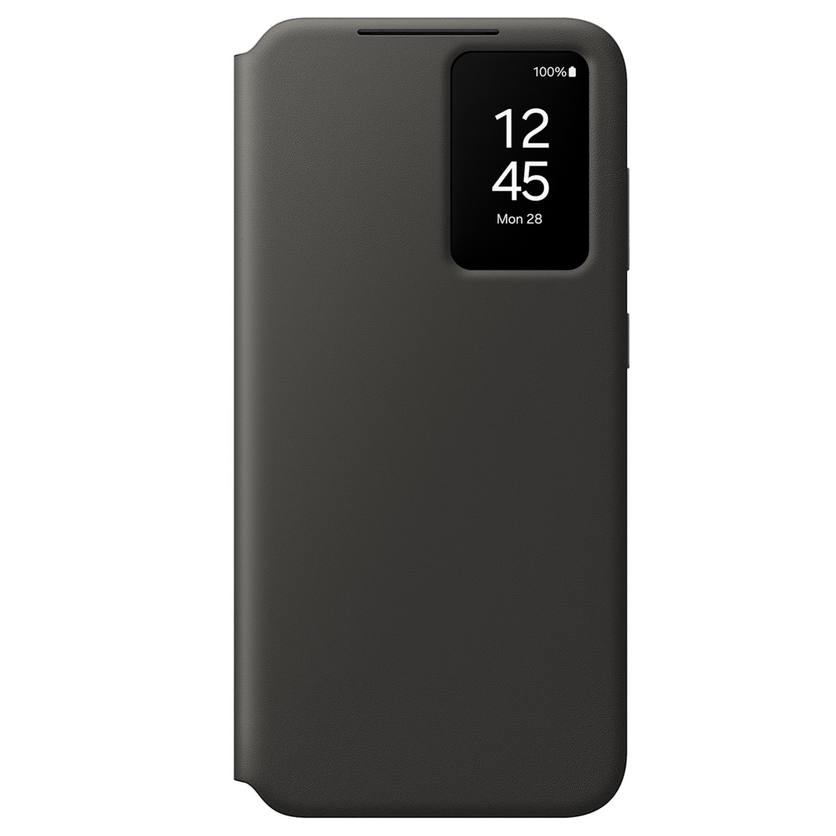Samsung Smart View Wallet Case - Geschikt voor Samsung Galaxy S24 FE - Zwart
