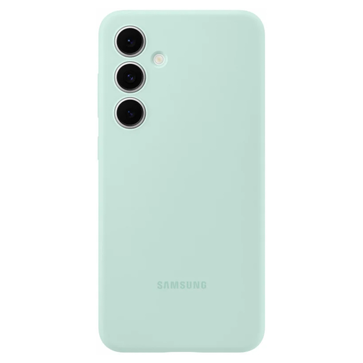 Original Coque en silicone Samsung Galaxy S24 FE - Mint