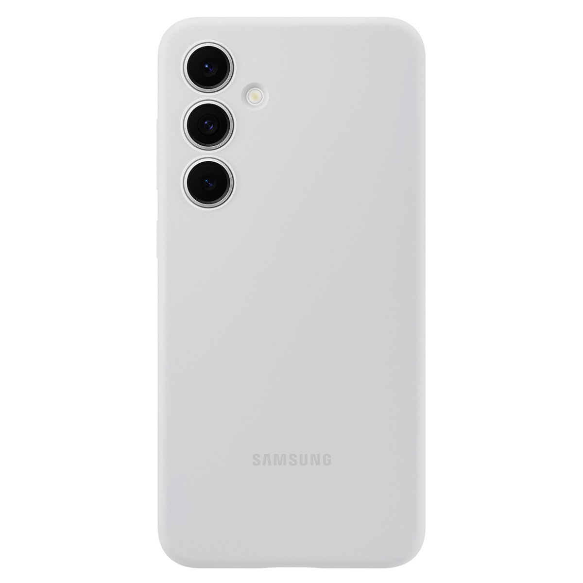 Original Coque en silicone Samsung Galaxy S24 FE - Gris
