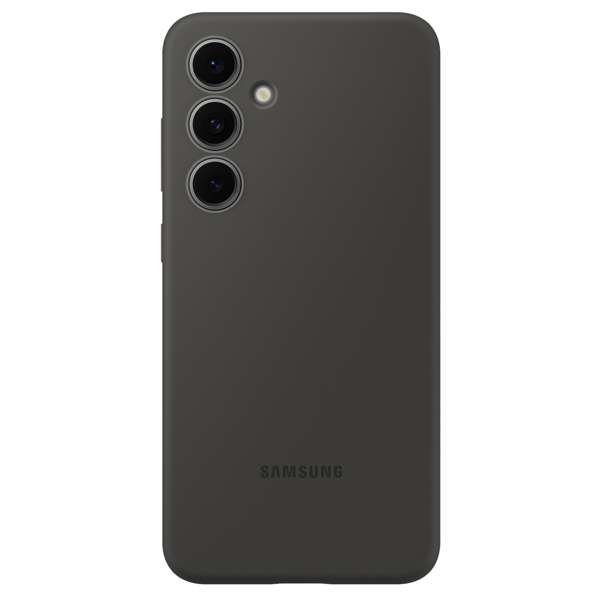Samsung Silicone Case - Geschikt voor Samsung Galaxy S24 FE - Zwart