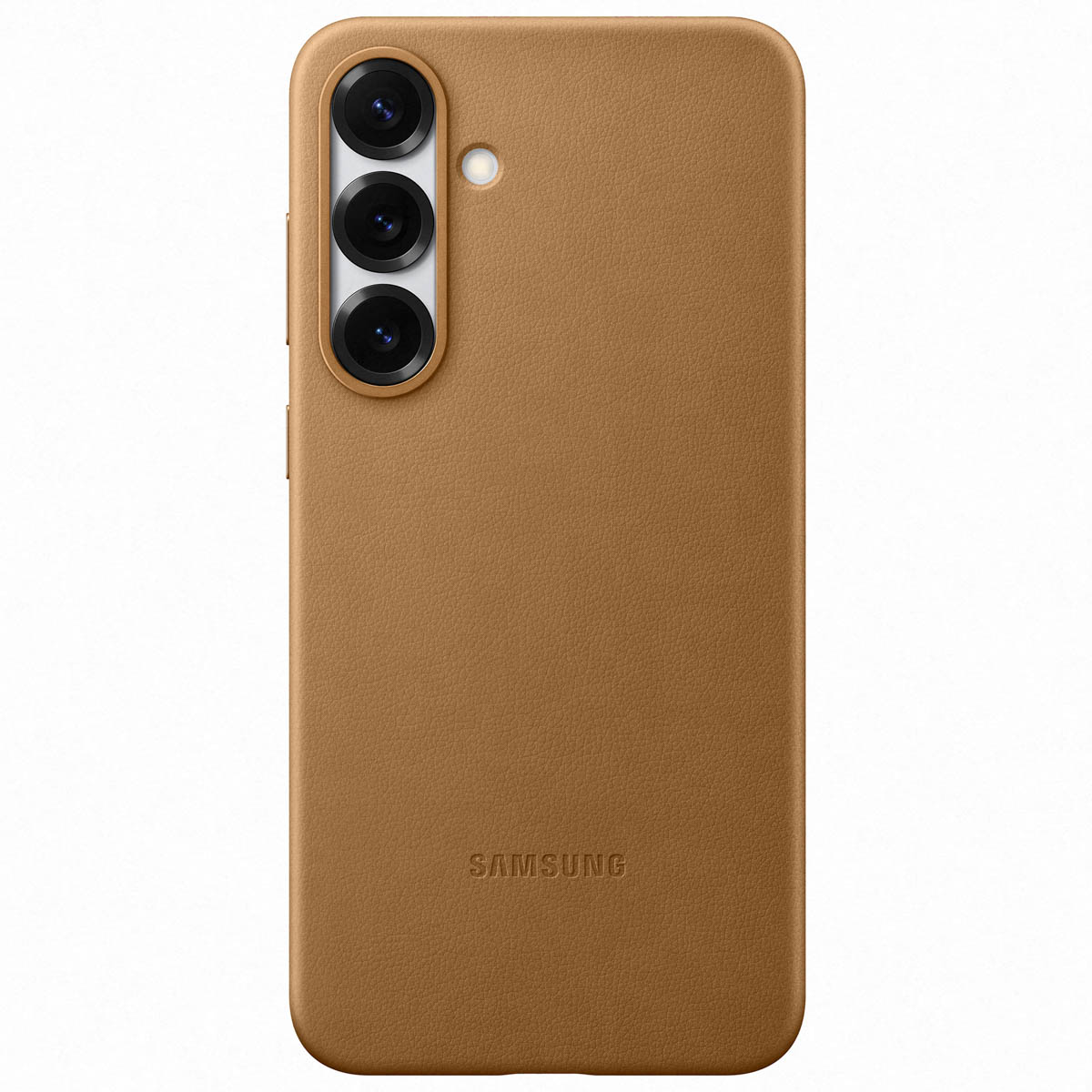 Original Coque KindSuit en Cuir Végan Samsung Galaxy S25 Plus - Doré