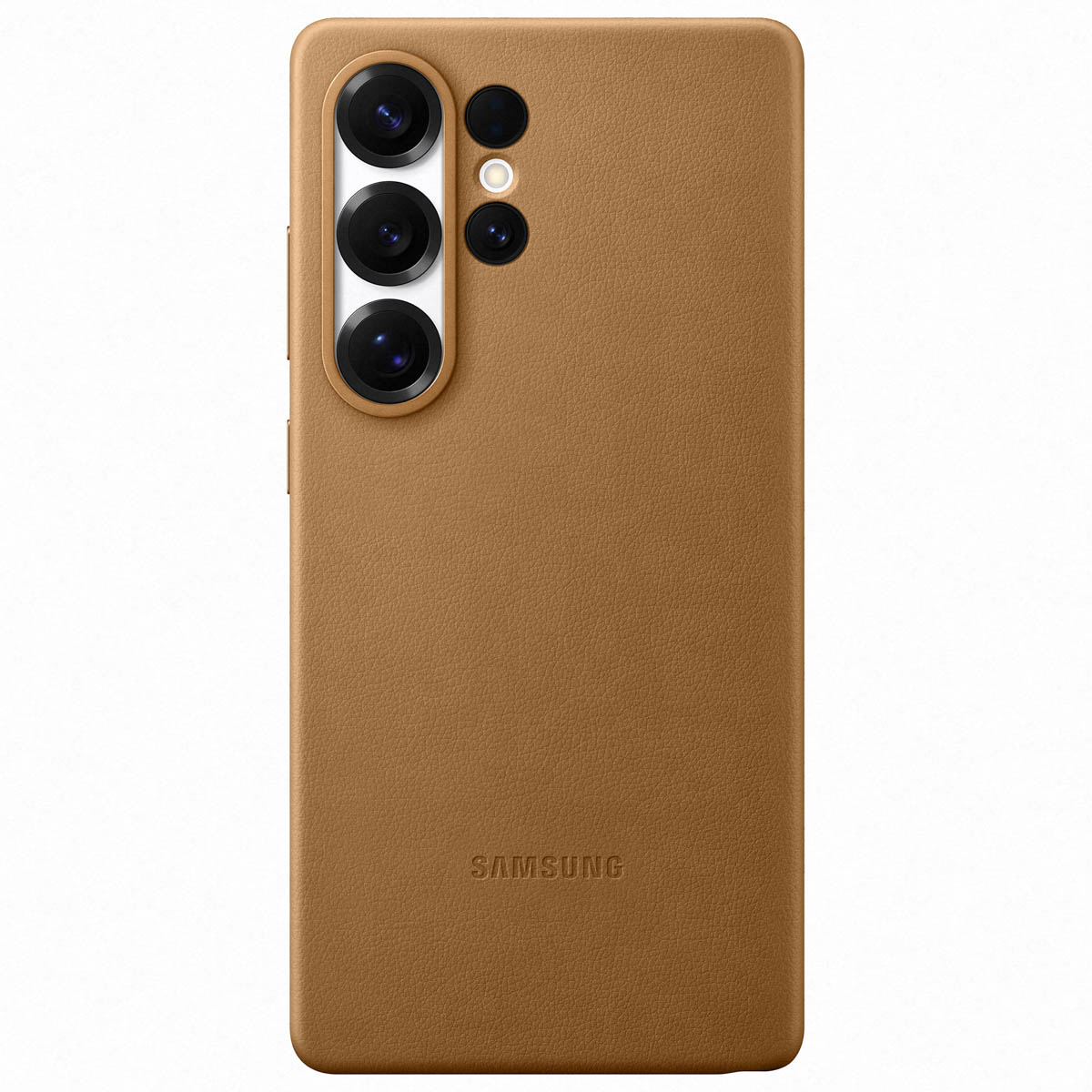 Original Coque KindSuit en Cuir Végan Samsung Galaxy S25 Ultra - Marron