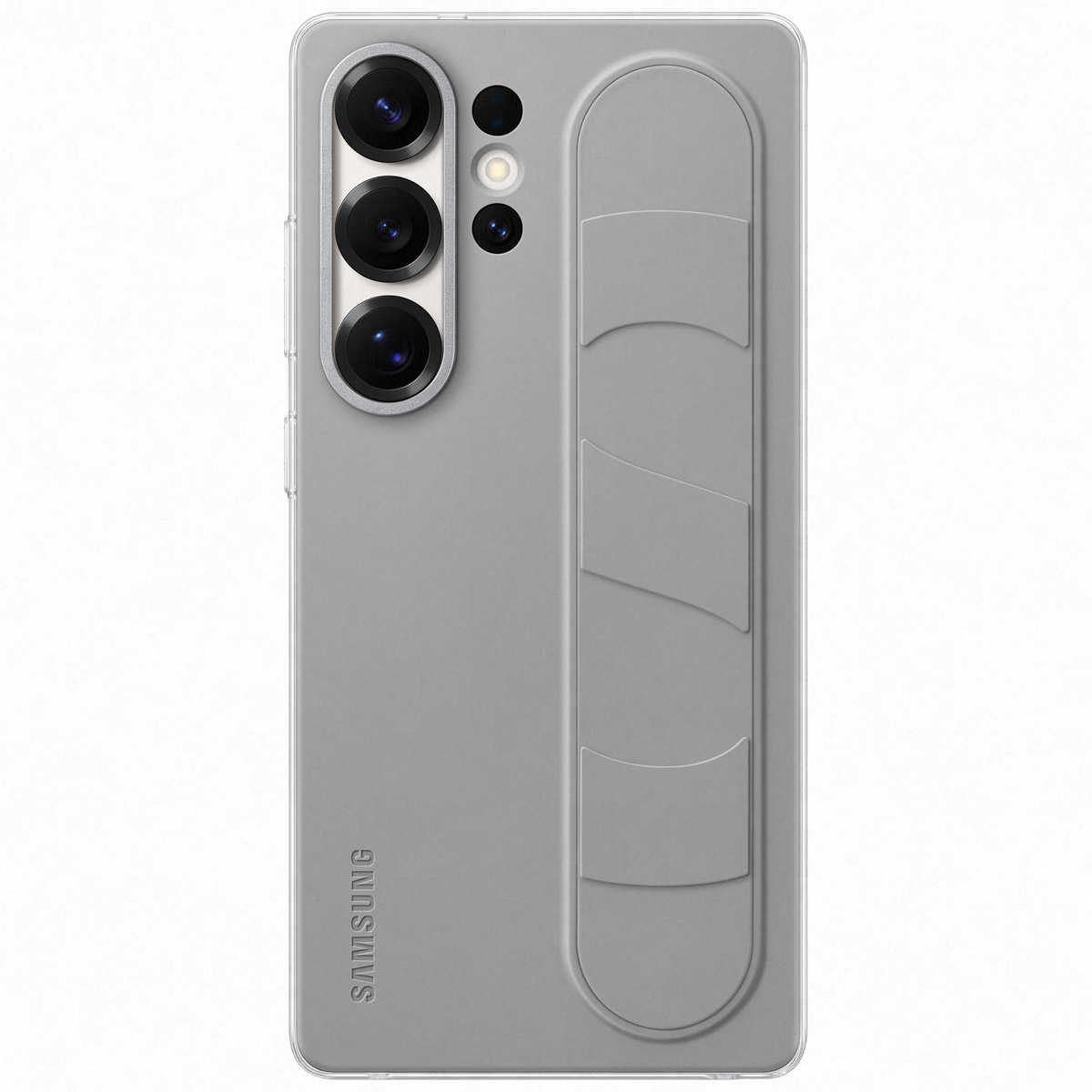 Originele Standing Grip Case voor de Samsung Galaxy S25 Ultra - Grijs