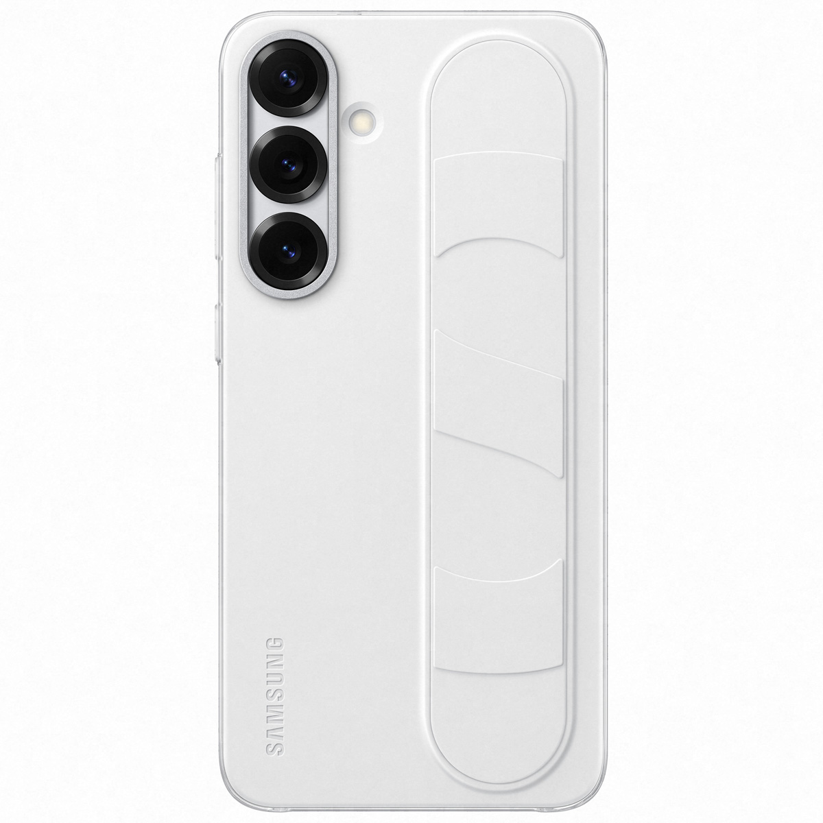 Originele Standing Grip Case voor de Samsung Galaxy S25 Plus - Wit