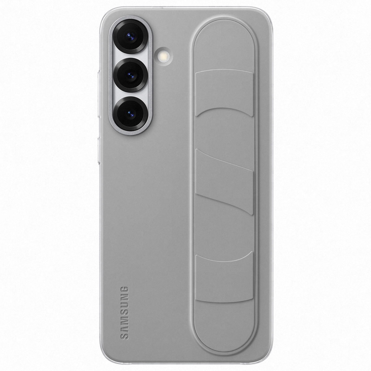 Originele Standing Grip Case voor de Samsung Galaxy S25 Plus - Grijs
