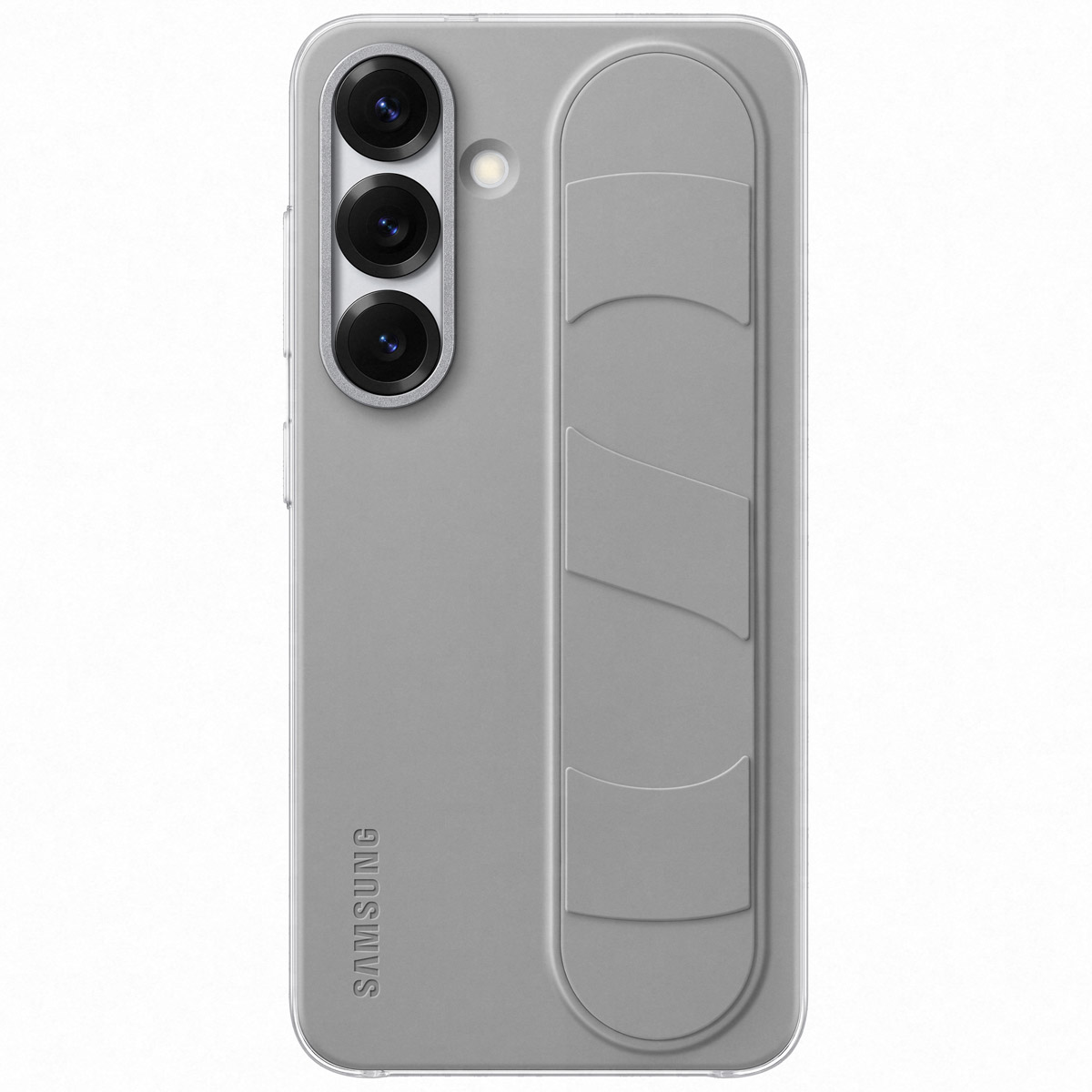 Originele Standing Grip Case voor de Samsung Galaxy S25 - Grijs