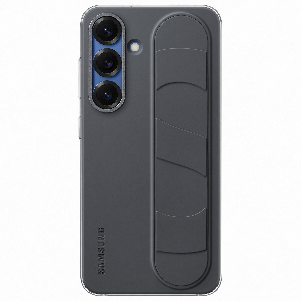 Originele Standing Grip Case voor de Samsung Galaxy S25 - Zwart
