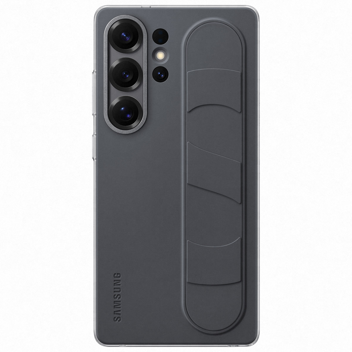 Originele Standing Grip Case voor de Samsung Galaxy S25 Ultra - Zwart