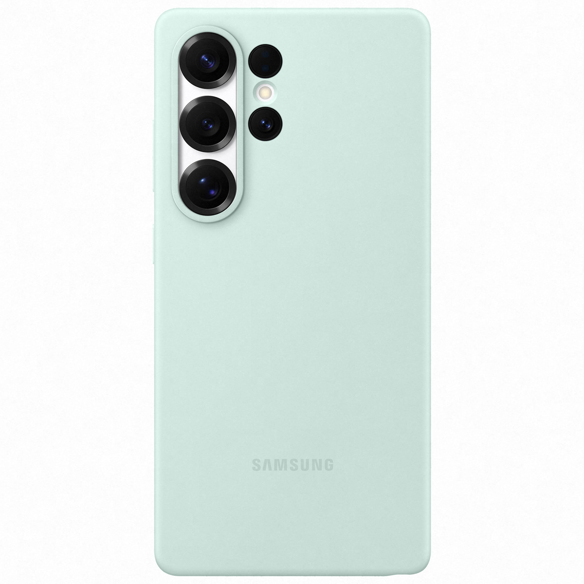 Originele Silicone Backcover voor de Samsung Galaxy S25 Ultra - Mint