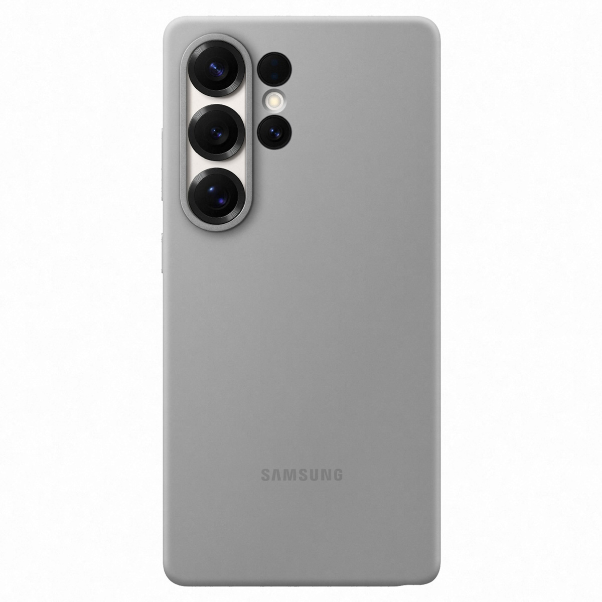 Original Coque en silicone Samsung Galaxy S25 Ultra - Gris