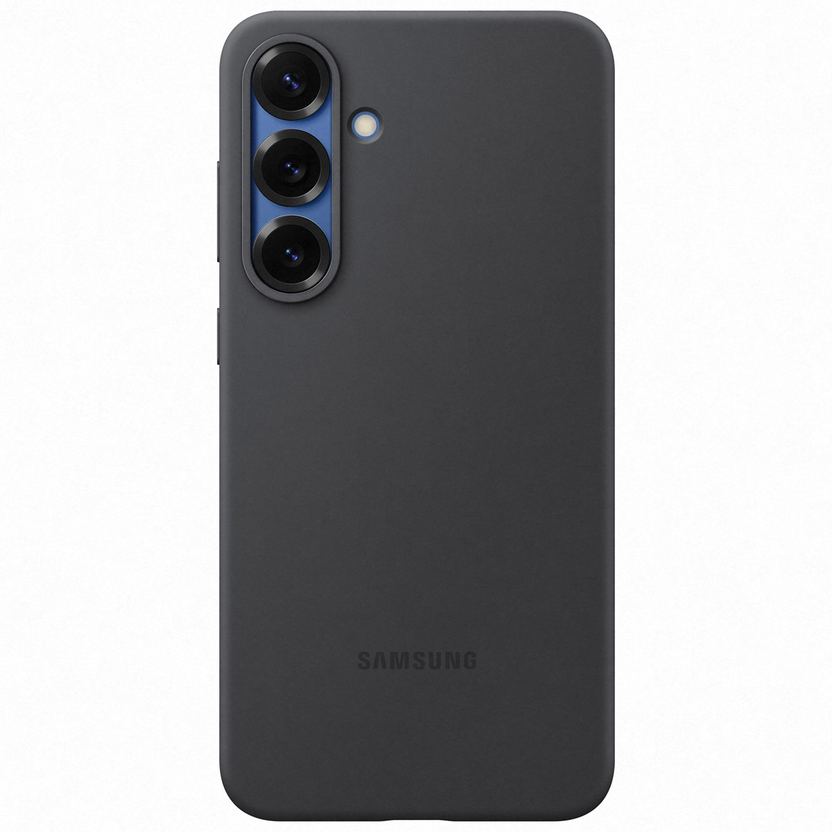Original Coque en silicone Samsung Galaxy S25 Plus - Noir