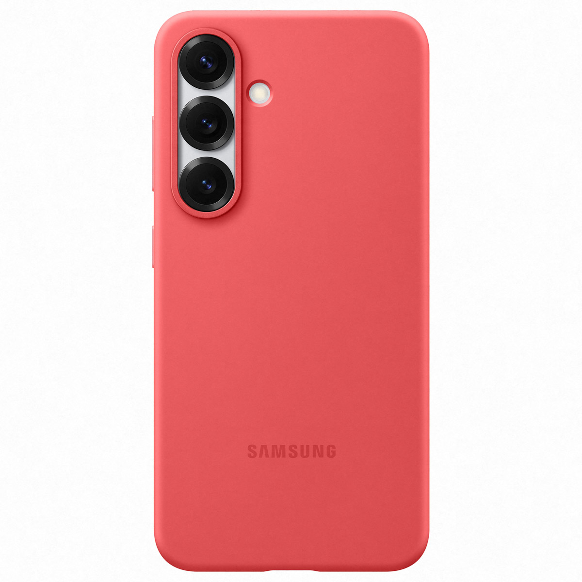 Originele Silicone Backcover voor de Samsung Galaxy S25 - Peach