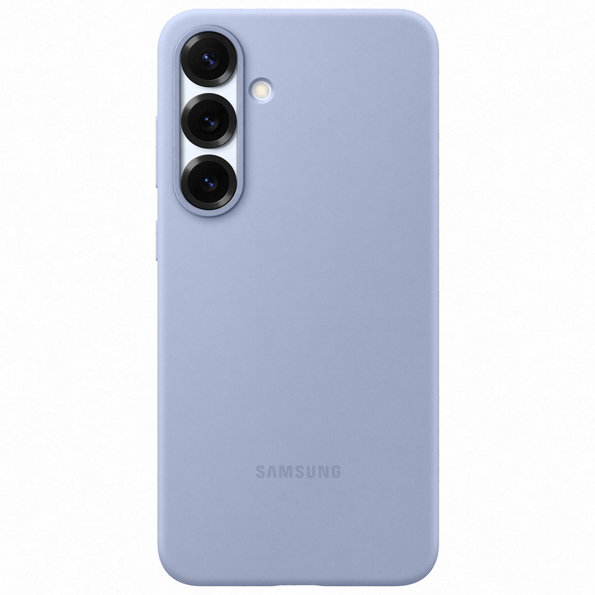 Original Coque en silicone Samsung Galaxy S25 Plus - Bleu clair