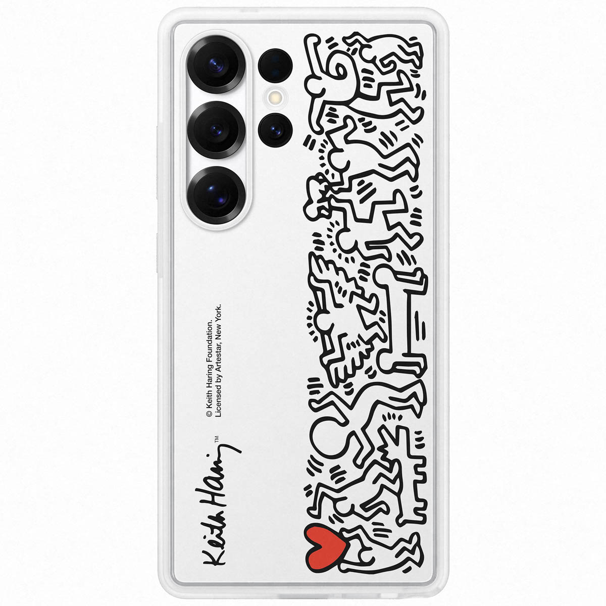 Coque FlipSuit originale Samsung Galaxy S25 Ultra - Blanc