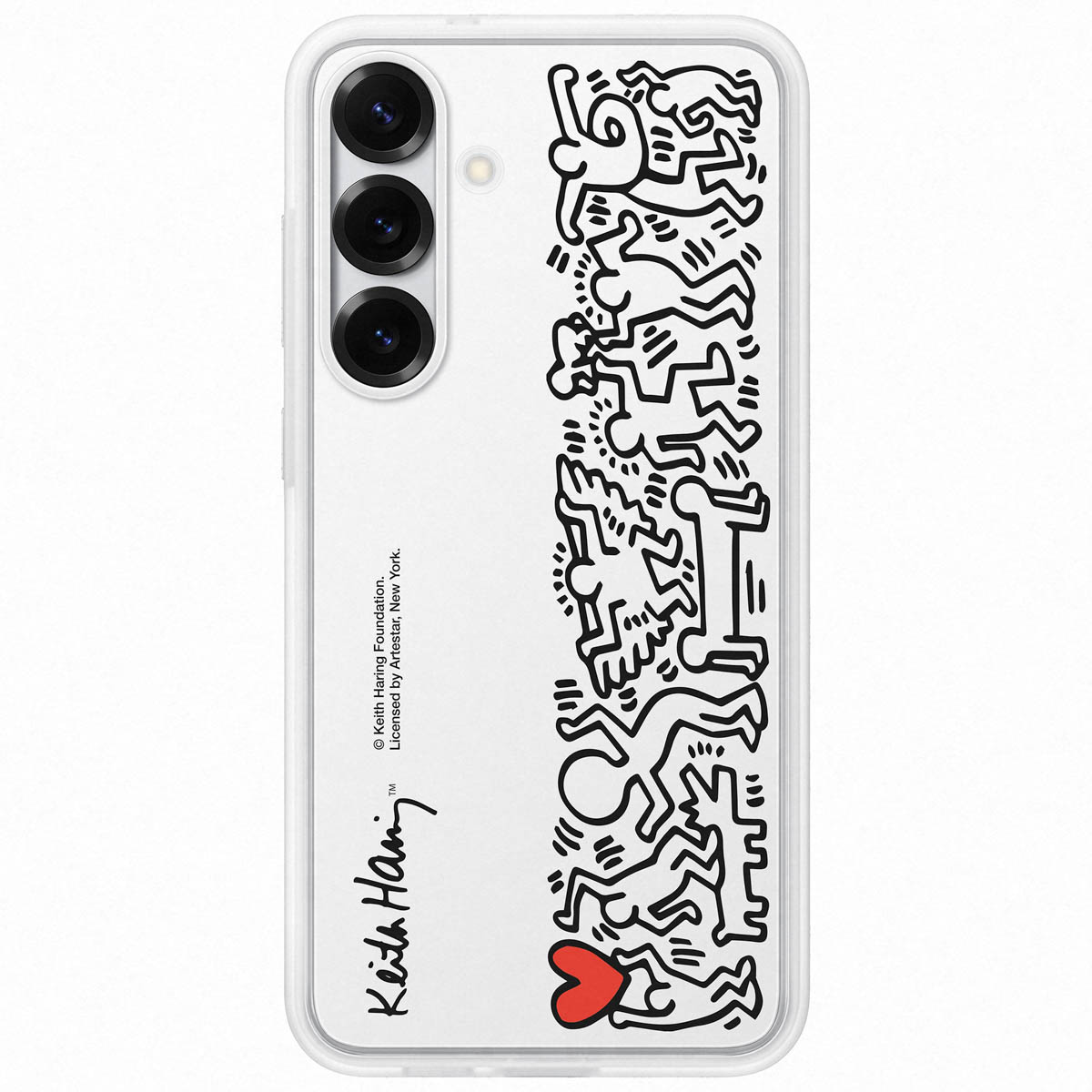 Coque FlipSuit originale Samsung Galaxy S25 Plus - Blanc