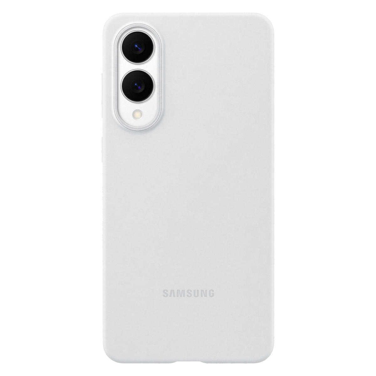Original Coque en silicone Samsung Galaxy S25 Edge - Light Grey