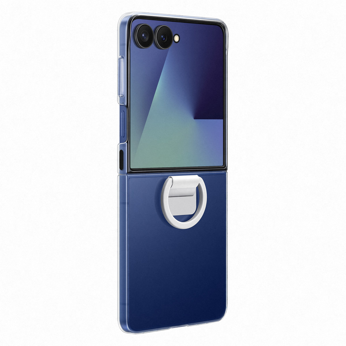Coque originale Clear Bague Samsung Galaxy Z Flip 7 - Transparent