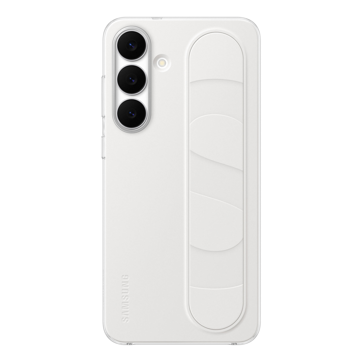 Originele Standing Grip Case voor de Samsung Galaxy S25 FE - Wit