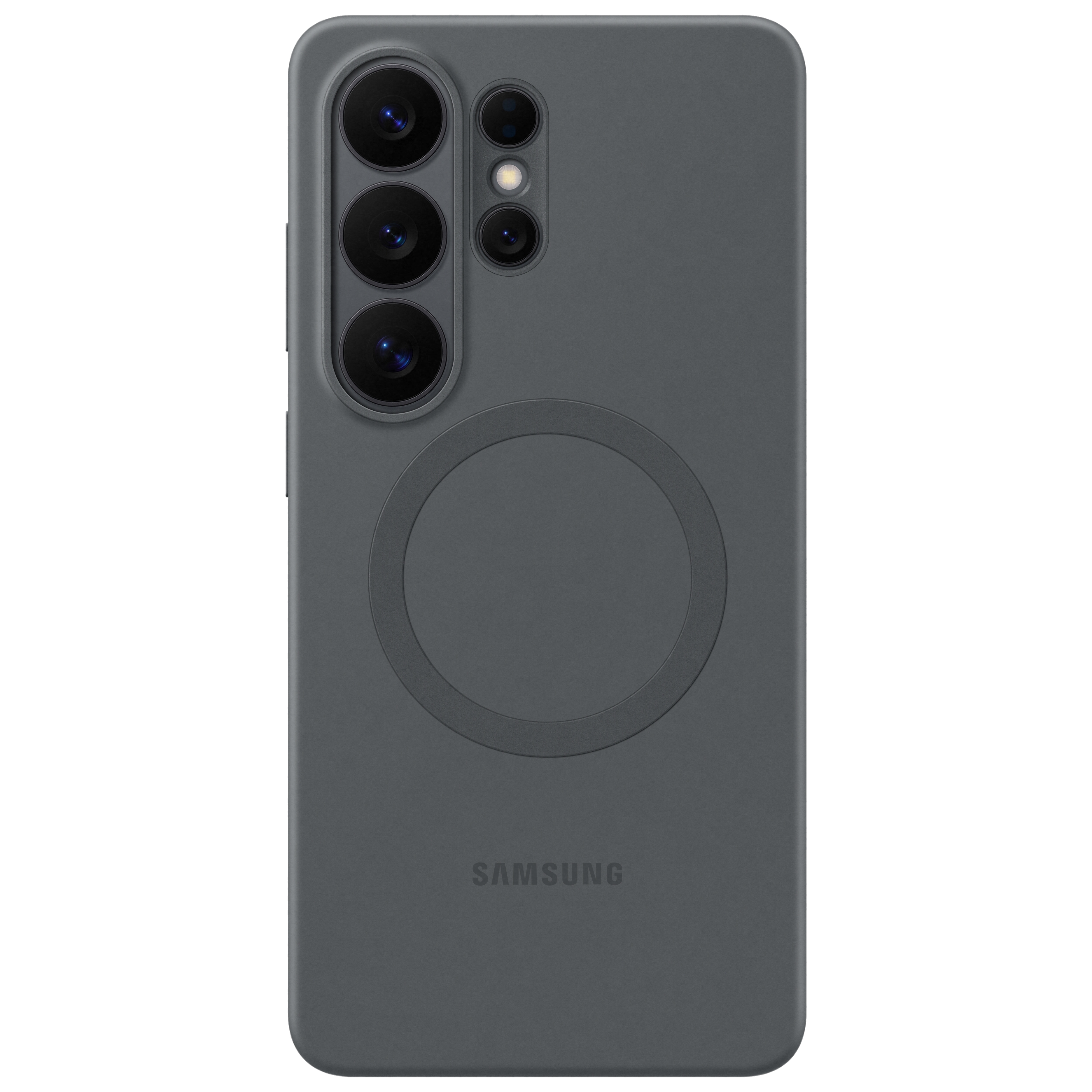 Silicone Magnet Backcover voor de Samsung Galaxy S26 Ultra - Black