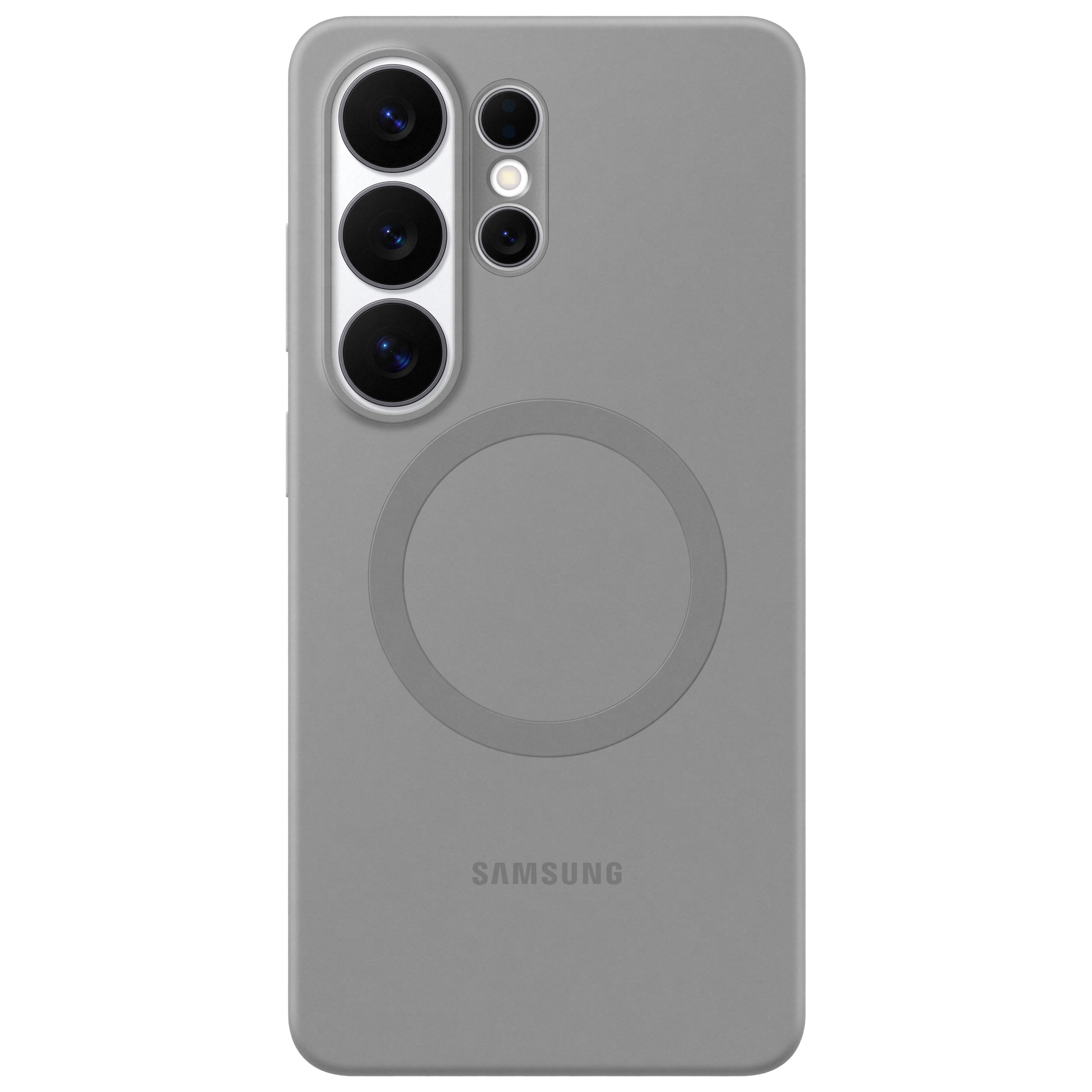 Silicone Magnet Backcover voor de Samsung Galaxy S26 Ultra - Gray