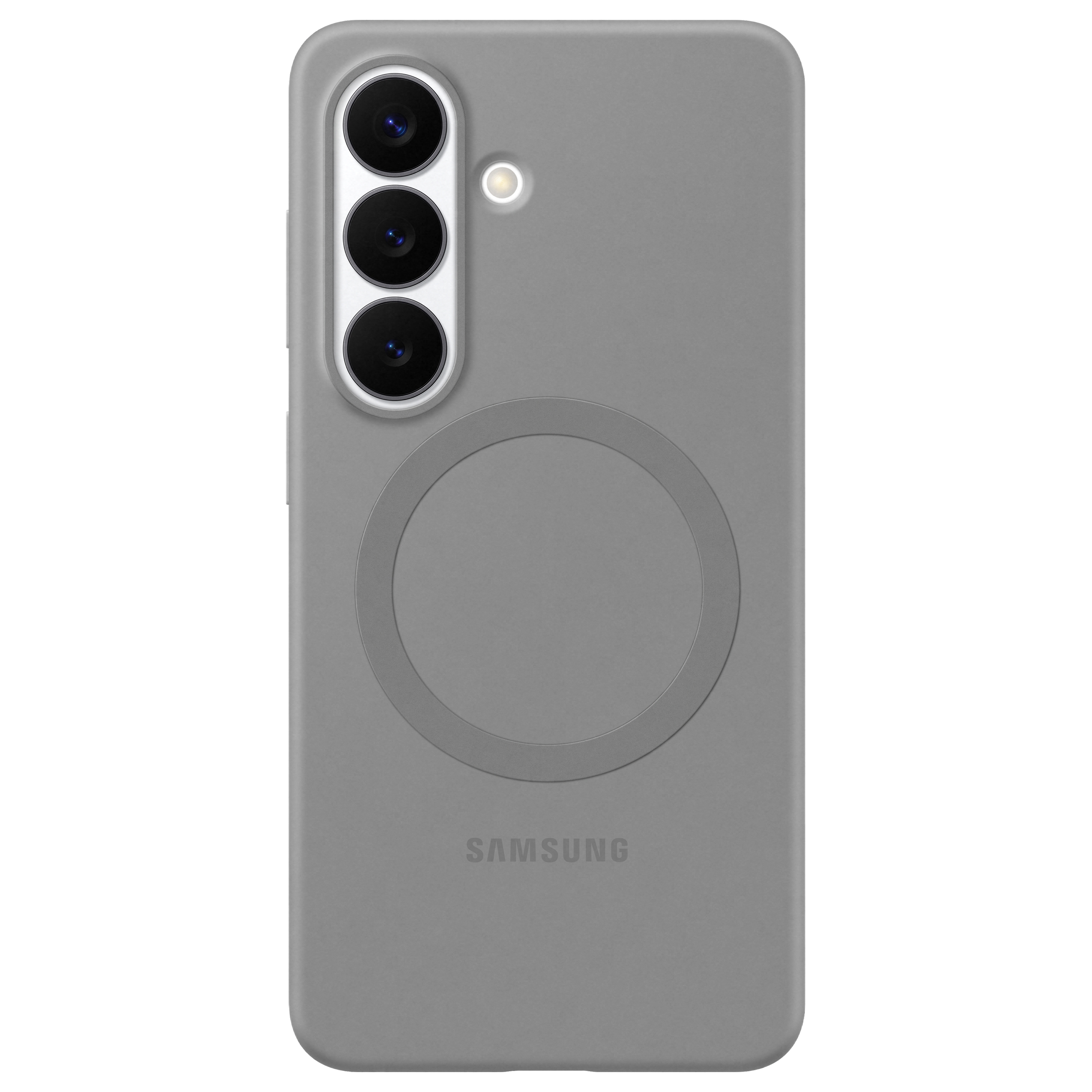 Silicone Magnet Backcover voor de Samsung Galaxy S26 Plus - Gray