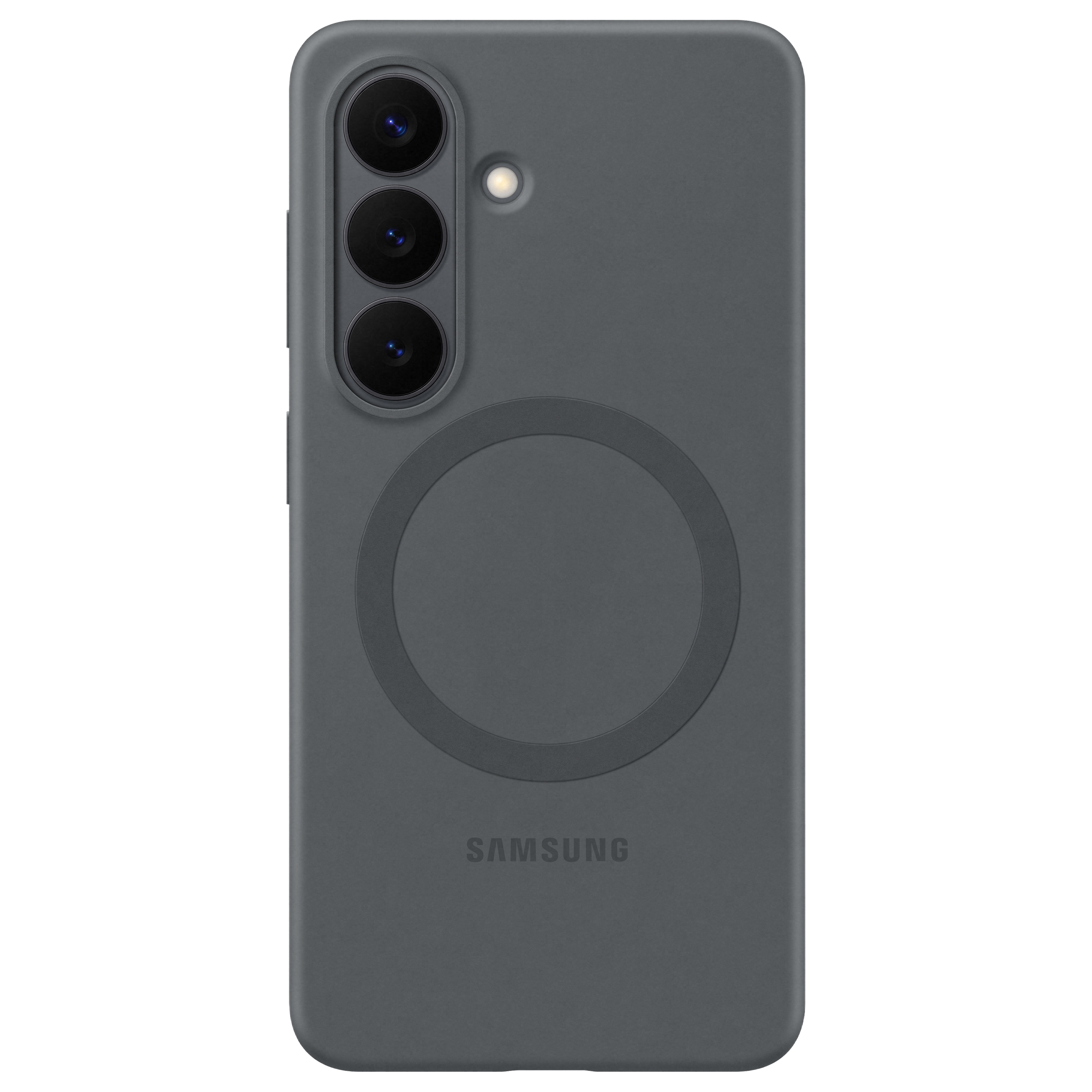 Silicone Magnet Backcover voor de Samsung Galaxy S26 Plus - Black