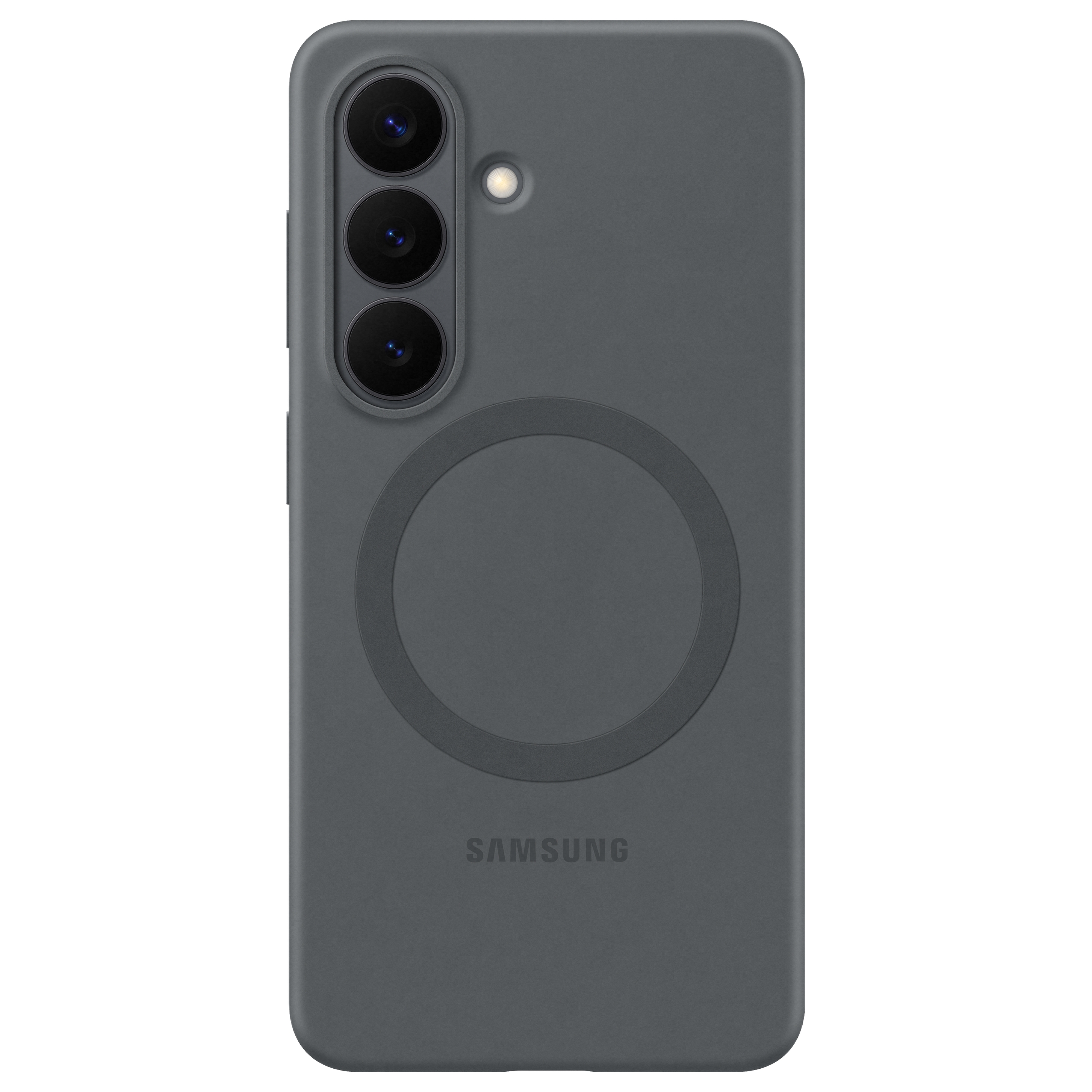 Silicone Magnet Backcover voor de Samsung Galaxy S26 - Black
