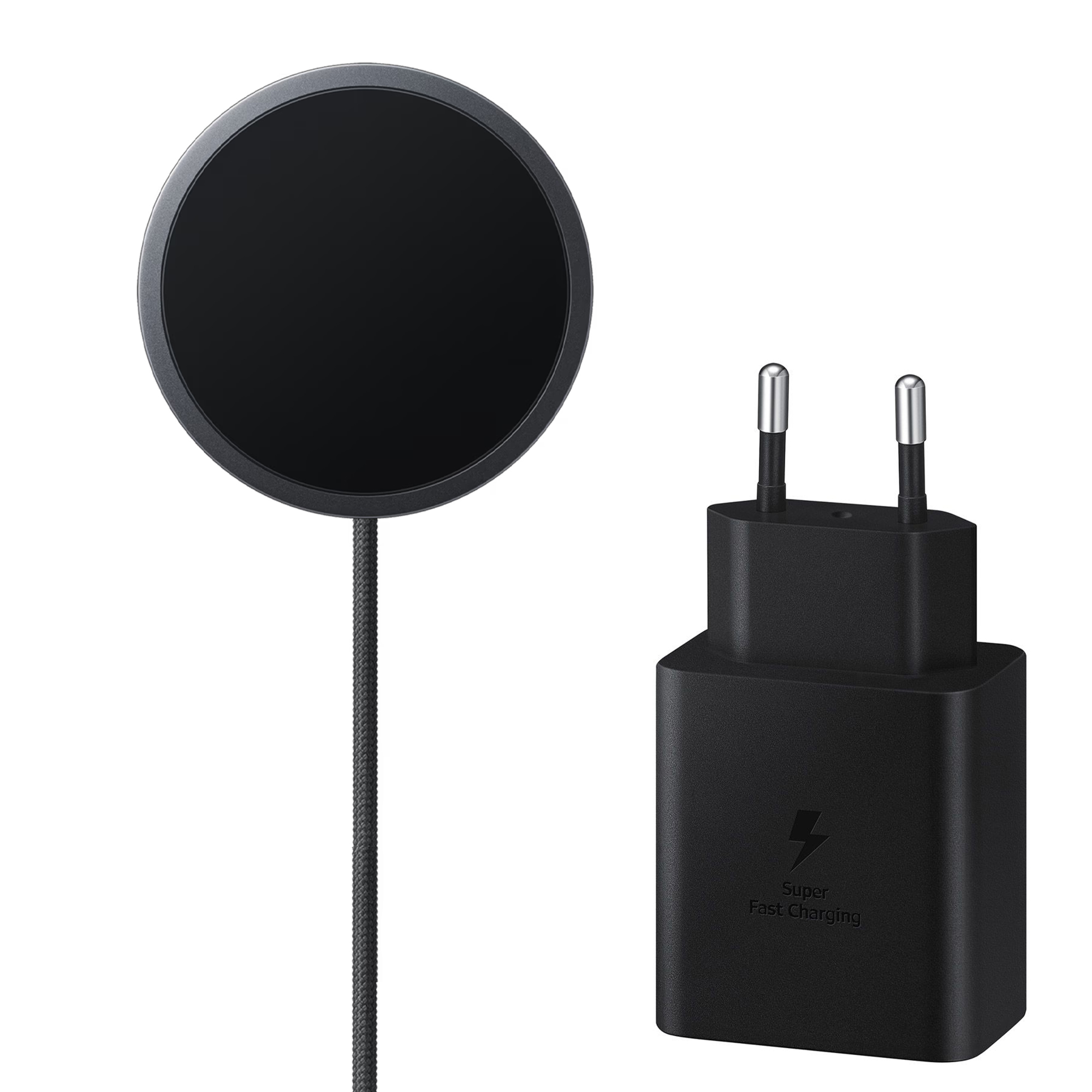 Samsung Magnet Wireless Charger 25W met USB-C 45W Adapter - Dark Gray