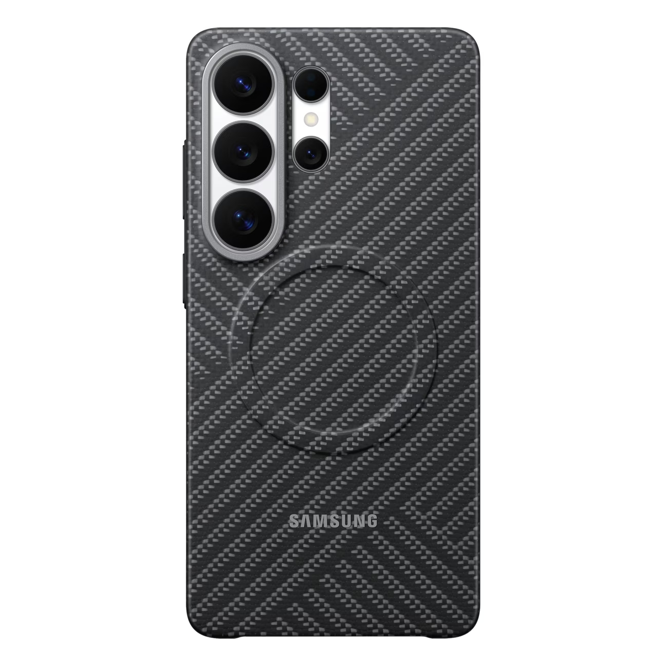Carbon Magnet Case voor de Samsung Galaxy S26 Ultra - Gray