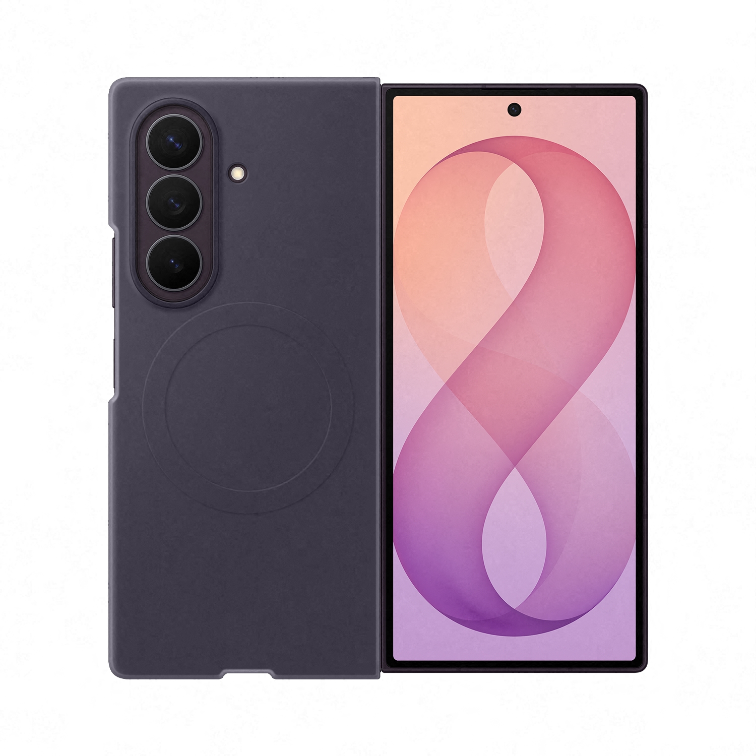 Coque Silicon Magnet Samsung Galaxy Z Fold 8 Ultra - Violet