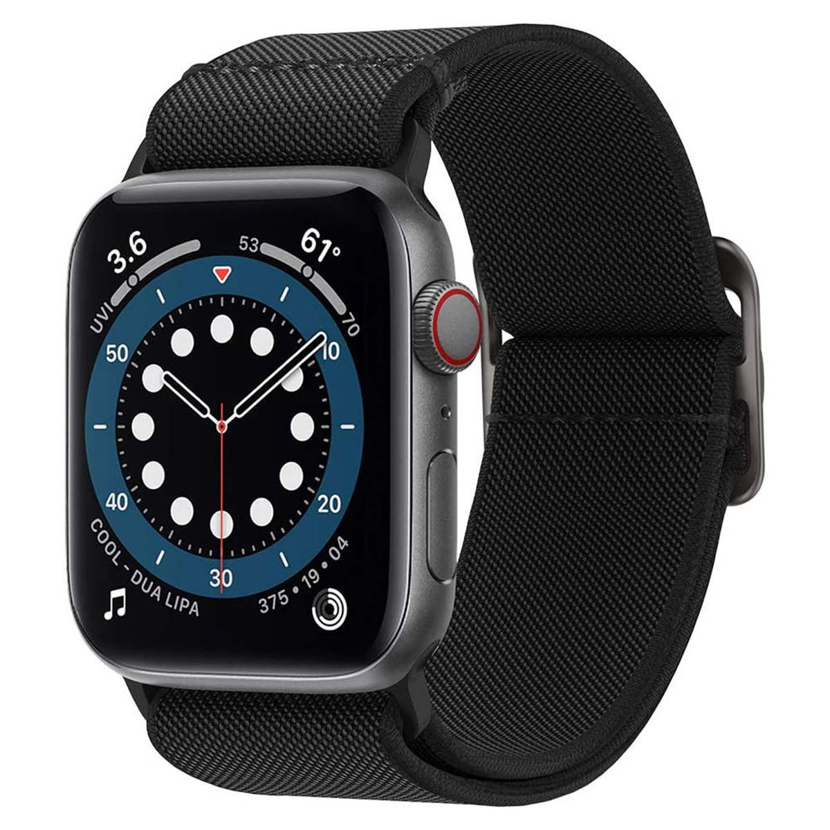 Spigen Bracelet Lite Fit Apple Watch | 44/45/46/49 mm - Noir