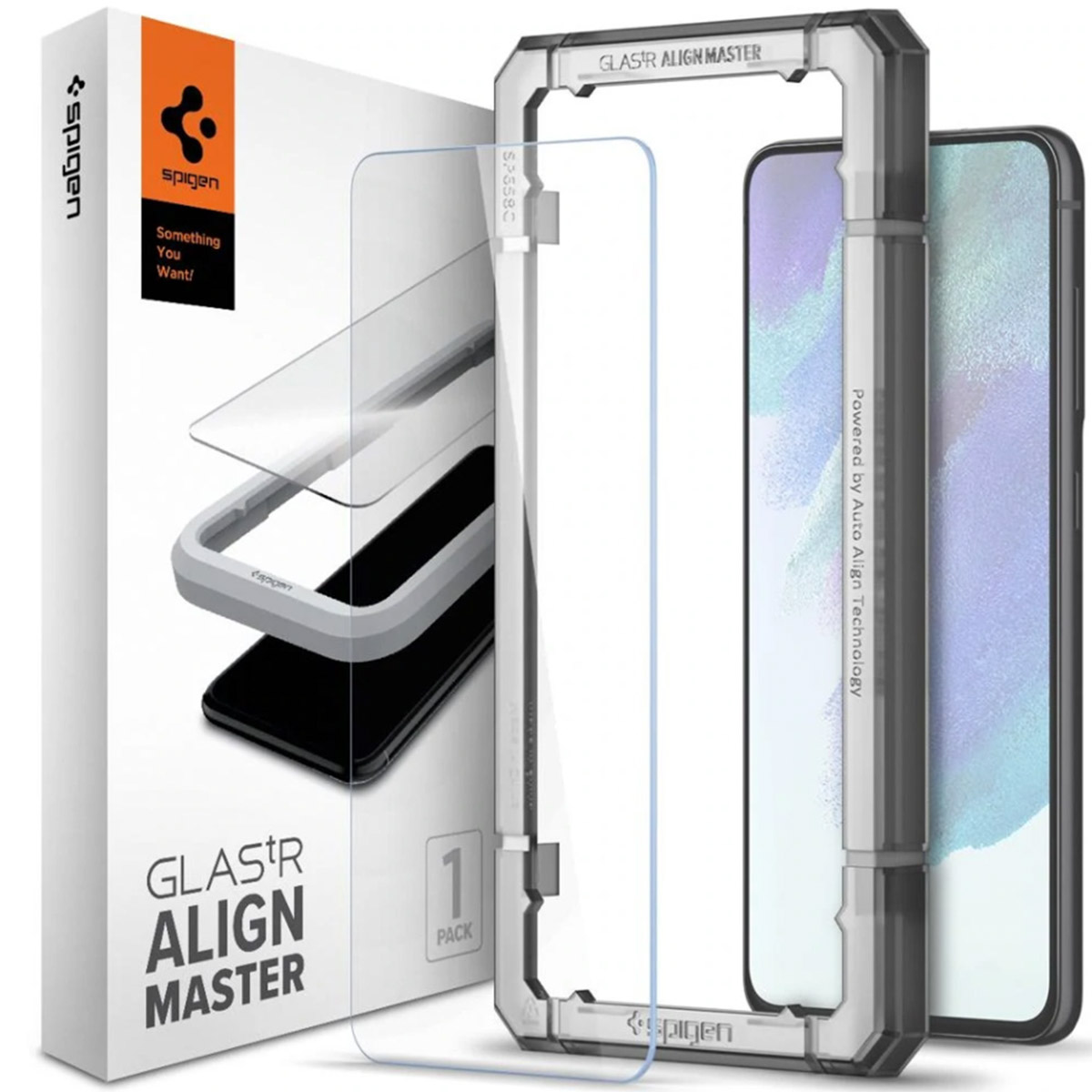 Spigen Protection d'écran en verre trempé AlignMaster Cover Samsung Galaxy S21 FE