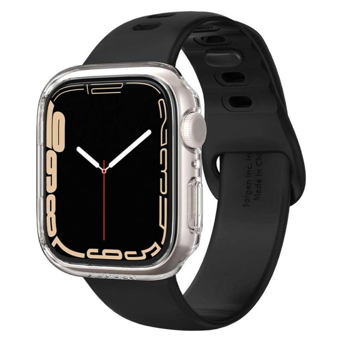 Spigen Bumper Thin Fit™ Apple Watch 7 / 8 / 9 - 41 mm - Transparent