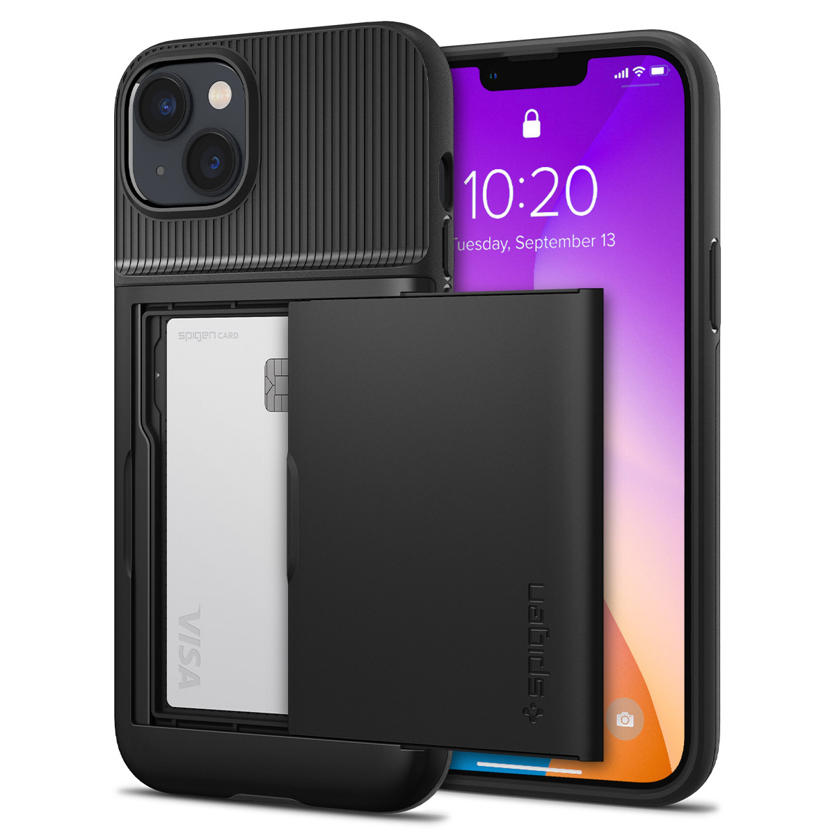 Spigen Coque Slim Armor Apple iPhone 14 - Noir