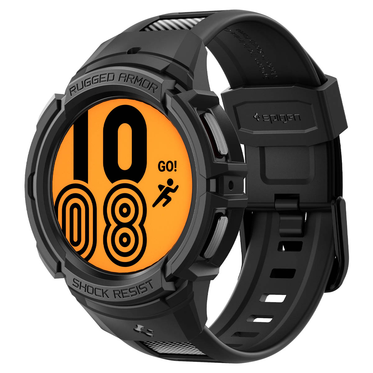 Spigen Coque Rugged Armor™ Pro Samsung Galaxy Watch 5 Pro - 45 mm - Noir