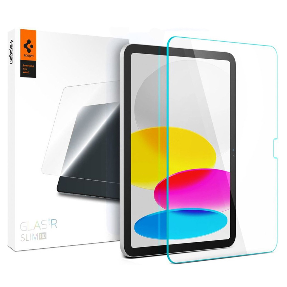 Spigen GLAStR Slim Screenprotector 1-pack voor de Apple iPad 11 (2025) 11 inch A16 / iPad 10 (2022) 10.9 inch