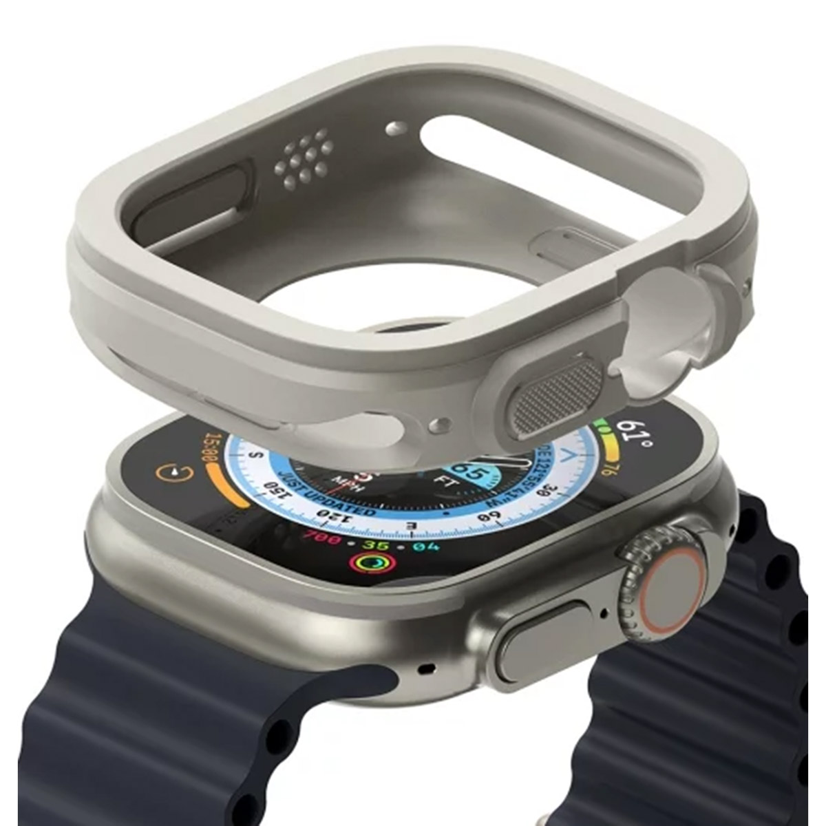 Ringke Coque Air Sports Apple Watch Ultra / Ultra 2 / Ultra 3 - 49 mm - Warm Gray