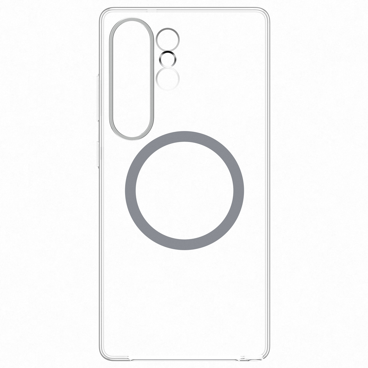 Coque Clear Magnet Samsung Galaxy S25 Ultra - Clear