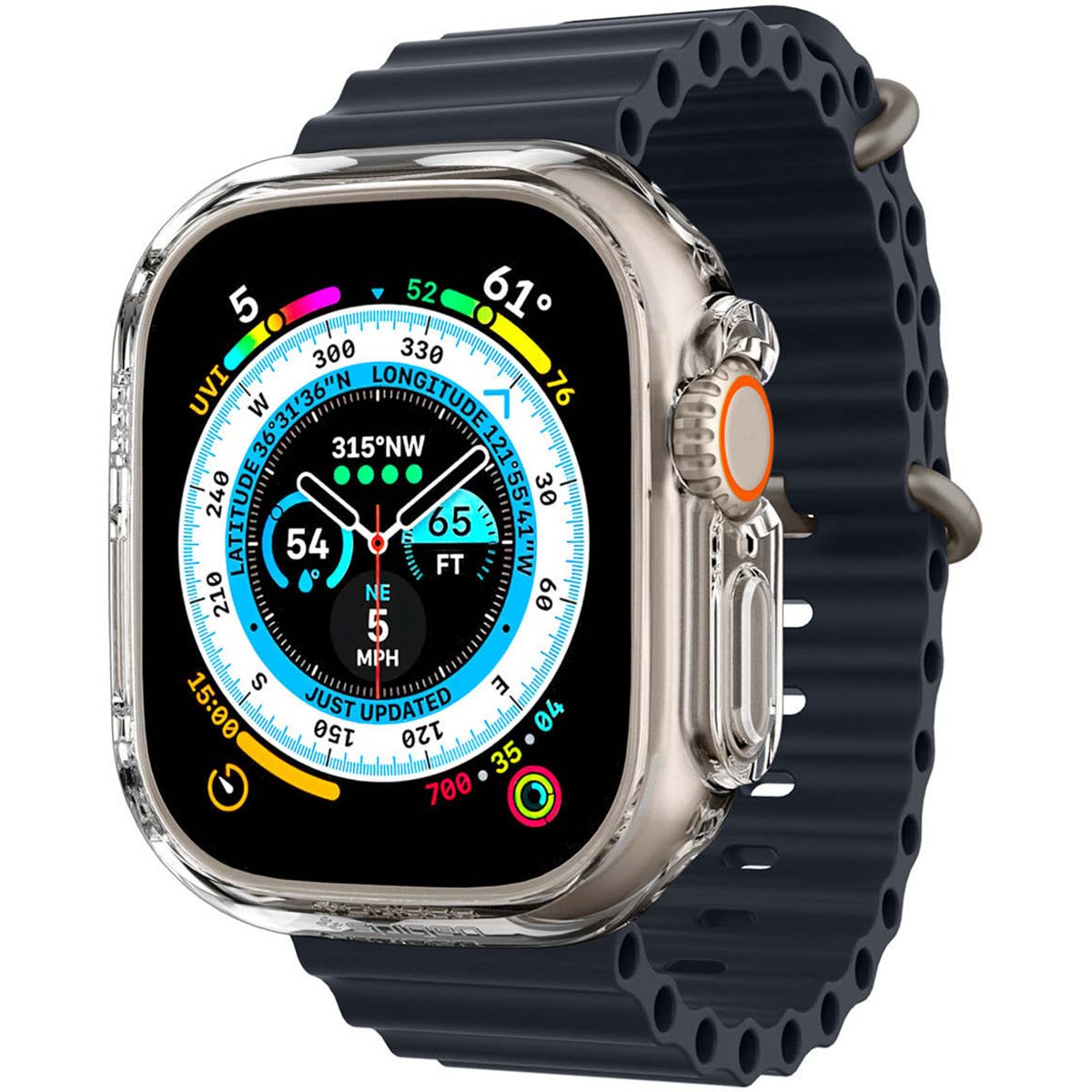 Spigen Bumper Thin Fit™ Apple Watch Ultra / Ultra 2 / Ultra 3 - 49 mm - Transparent