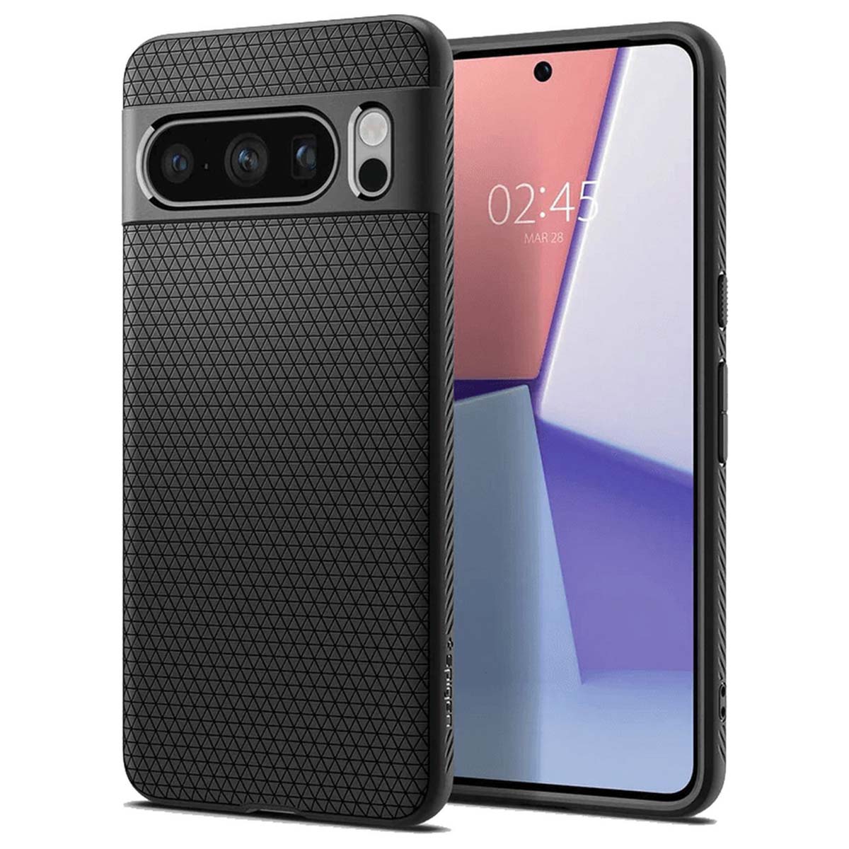 Spigen Coque Liquid Air™ Google Pixel 8 Pro - Matte Black