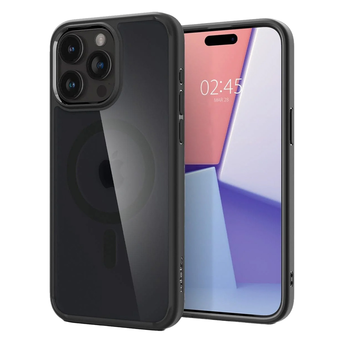 Spigen Coque Ultra Hybrid MagSafe Apple iPhone 15 Pro - Frost Black