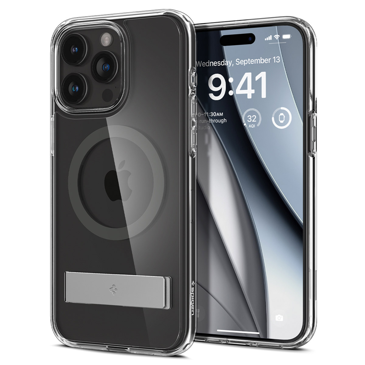 Spigen Coque Ultra Hybrid S MagSafe Apple iPhone 15 Pro - Graphite